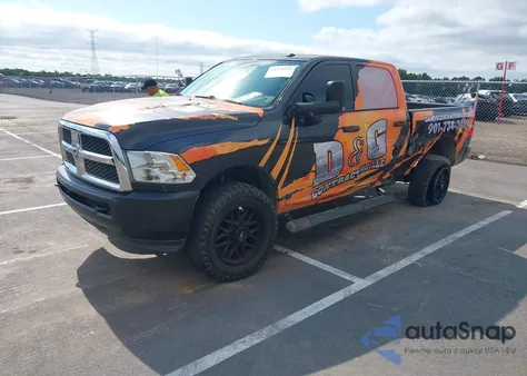 2018 Ram 2500 Tradesman 4X4 6'4 Box from USA, damaged, VIN 3C6UR5CL2JG338031